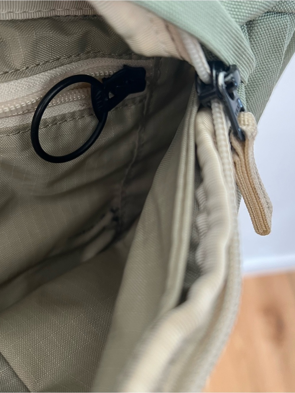 WALKER FAMILY GOODS | Louie Sling Crossbody Bag Fanny Pack in Sage | OS - Picture 3 of 4